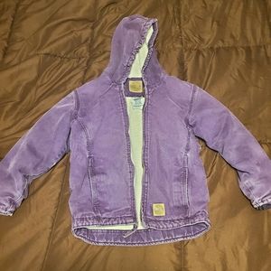 Purple Girls Winter Coat